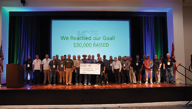 The 1-800-SWEEPER Foundation Continues Its Support of K9s For Warriors