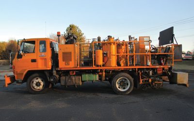 1995 GMC W6 MB Airless Paint Truck