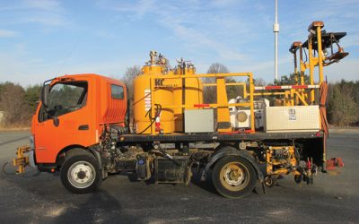2013 Hino Kelly Creswell Paint Truck