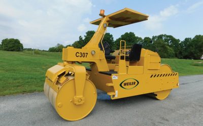2017 Weiler C307 double drum static roller