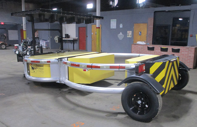 Scorpion Attenuator Trailer