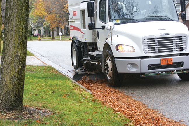 Increasing Productivity During Fall Sweeping